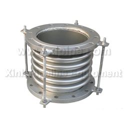 Axial internal pressure bellows 