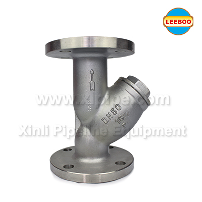 Y type pipe filter